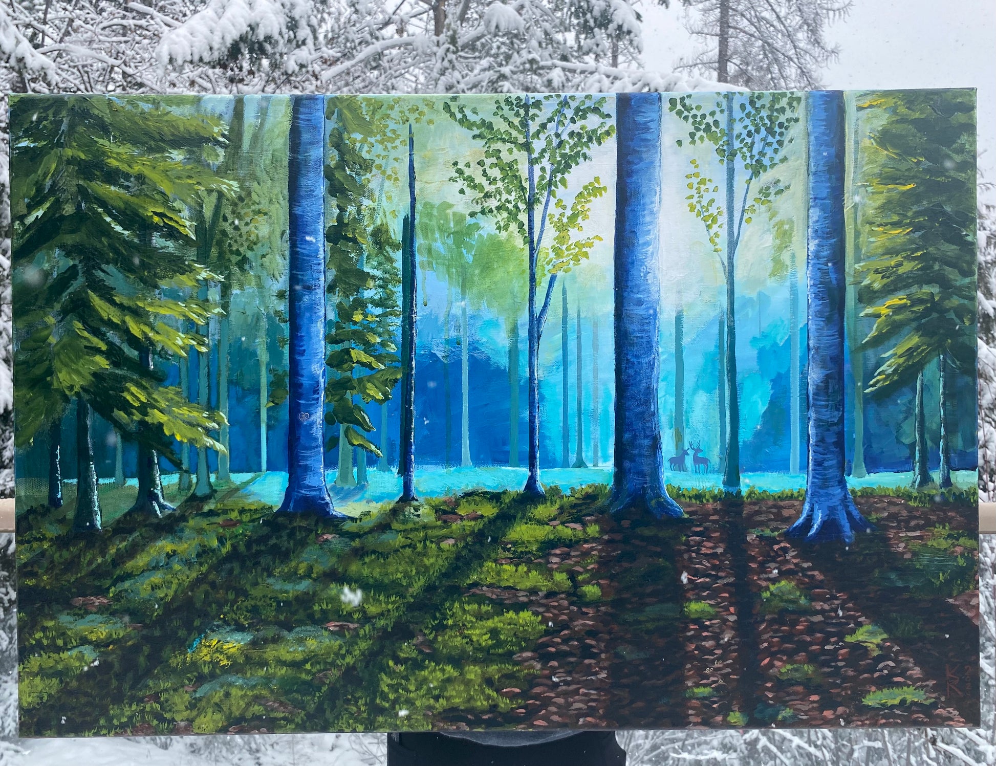 Freedom in the Forest art