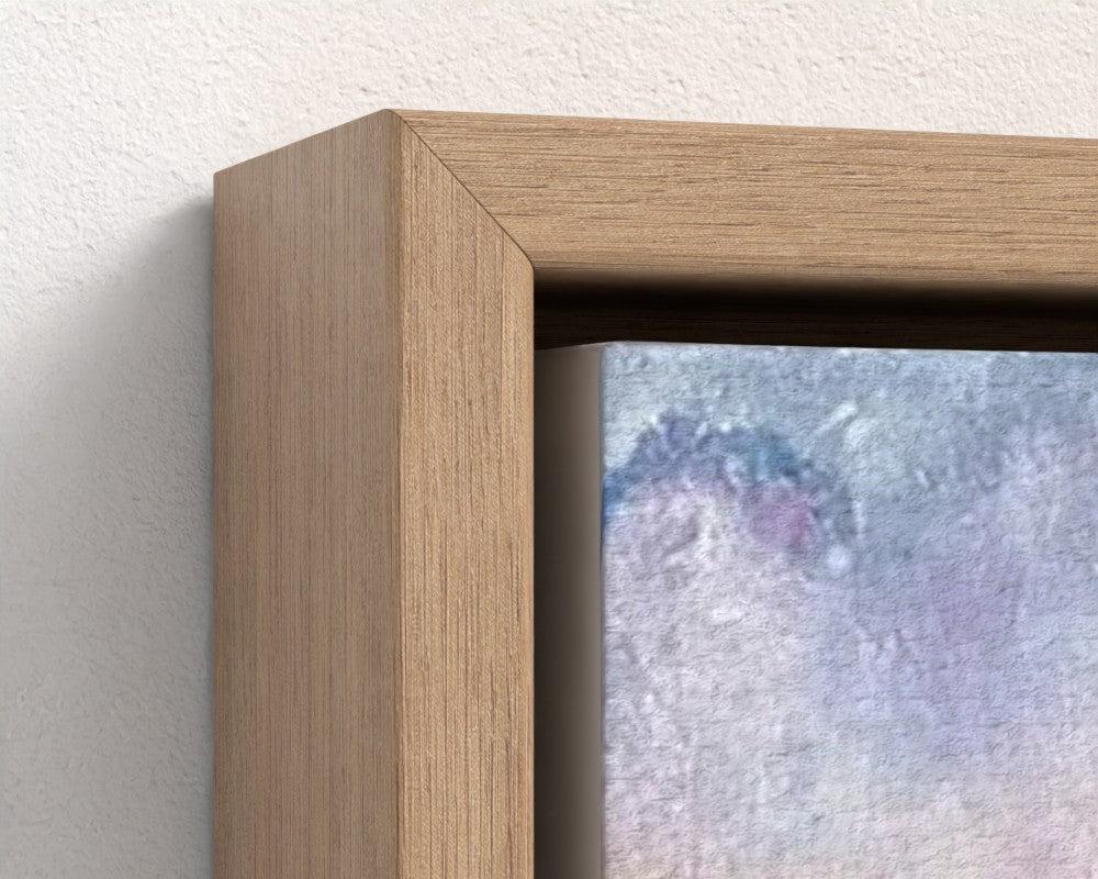 wooden frame